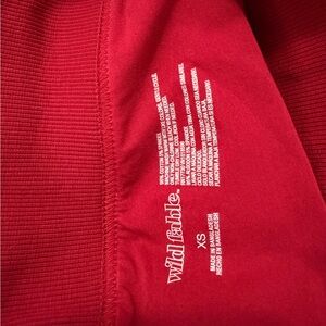 Wild Fable Red Athletic Skirt